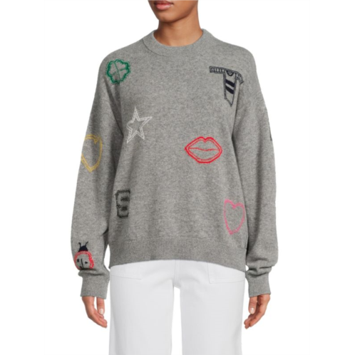 Sonia Rykiel Print Wool Sweater