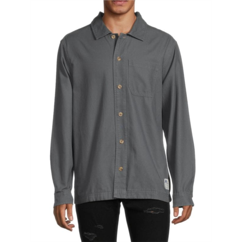 Hurley Solid Button Down Shirt