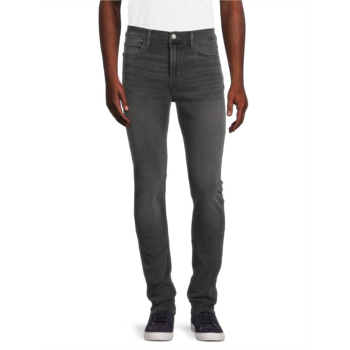 Hudson Ace Mid Rise Skinny Jeans