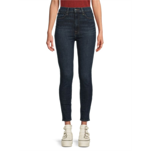 Hudson Centerstage High Rise Dark Wash Ankle Jeans