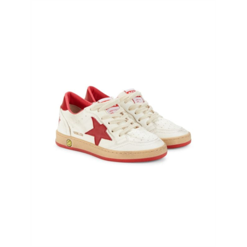 Golden Goose Kids Star Leather Sneakers