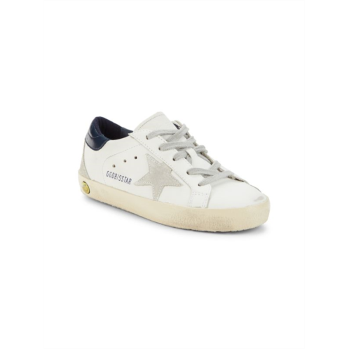 Golden Goose Kids Leather Sneakers