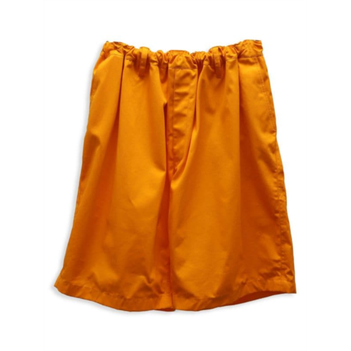 Balenciaga Shorts In Orange Cotton