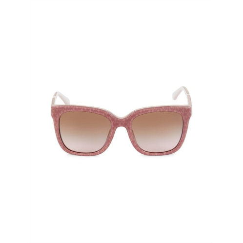 Michael Kors 52MM Square Cat Eye Sunglasses
