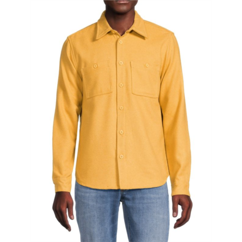 Onia Wool Blend Shirt Jacket