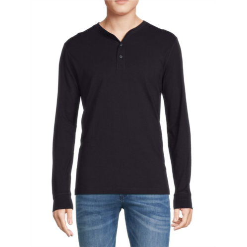French Connection Classic Long Sleeve Henley