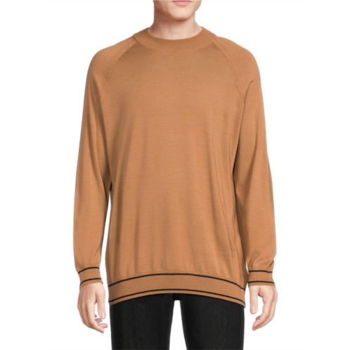 BOSS Favino Raglan Sleeve Virgin Wool Blend Sweater