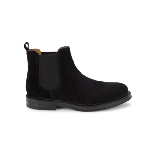 Saks Fifth Avenue Made in Italy Suede Chelsea Boots