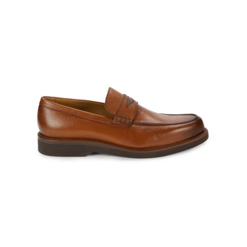 PASTORI Alexander Leather Penny Loafers