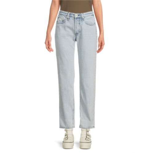 Rag & bone Rosa Mid Rise Boyfriend Jeans