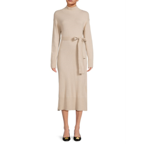 Rails Mila Belted Wool Blend Sweater Dress