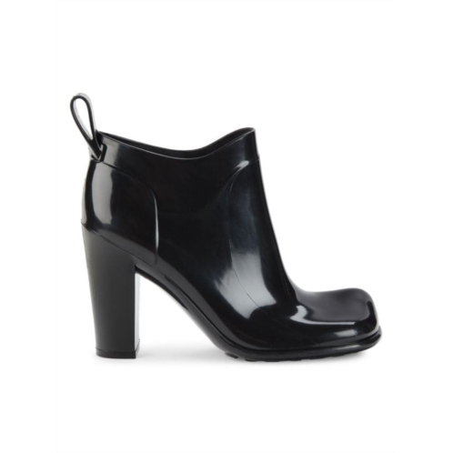 Bottega Veneta Square Toe Ankle Boots