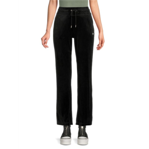 DKNY Solid High Rise Pants