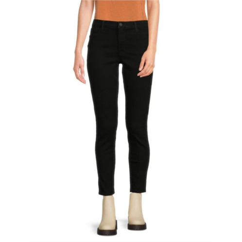 Hudson Natalie Mid Rise Skinny Ankle Jeans