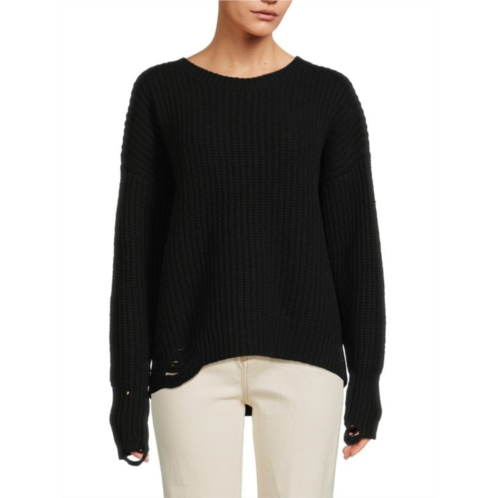 NSF Ross Chunky Ribbed Wool Blend Sweater