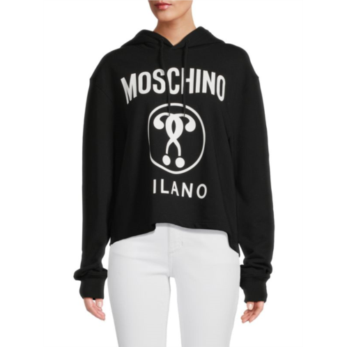 Moschino Logo Graphic Hoodie