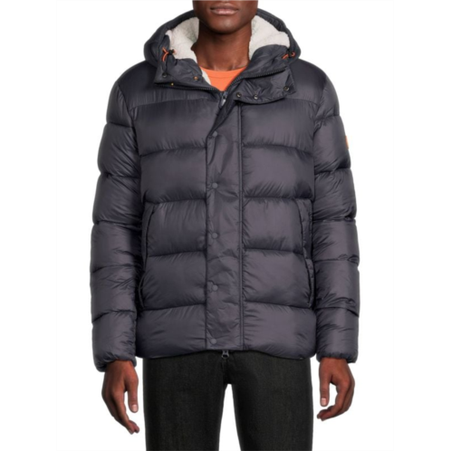 Save the Duck Zander Quilted Hooded Puffer Jacket