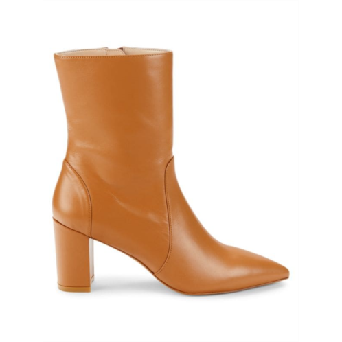 Stuart Weitzman Renegade Point Toe Leather Ankle Boots