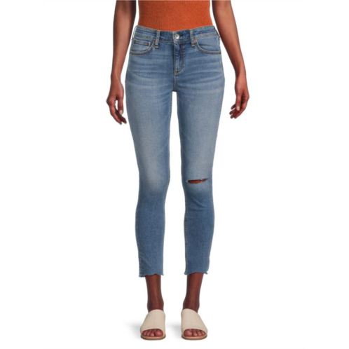 Rag & bone Cate Slash Knee Ankle Skinny Jeans