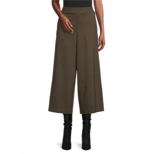 Adrianna Papell Cropped Wide Leg Pants