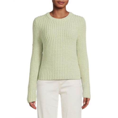 Vince Crimped Ribbed Sweater