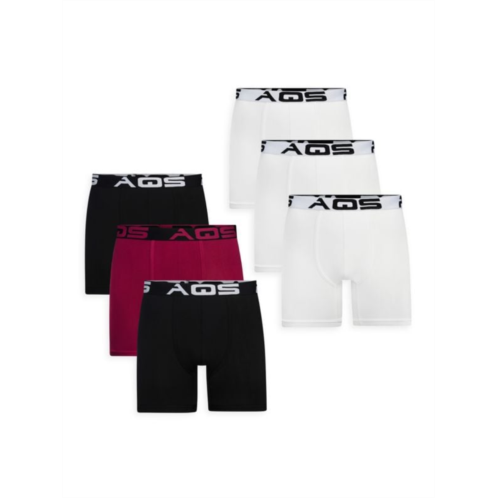 AQS 6-Pack Assorted Boxer Briefs