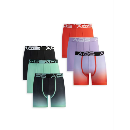 AQS 6-Pack Assorted Boxer Briefs