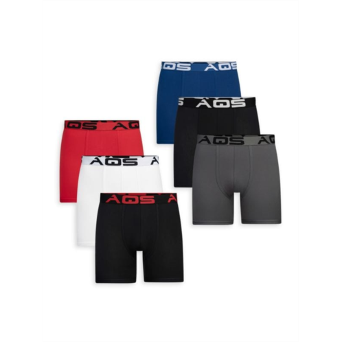 AQS 6-Pack Assorted Boxer Briefs
