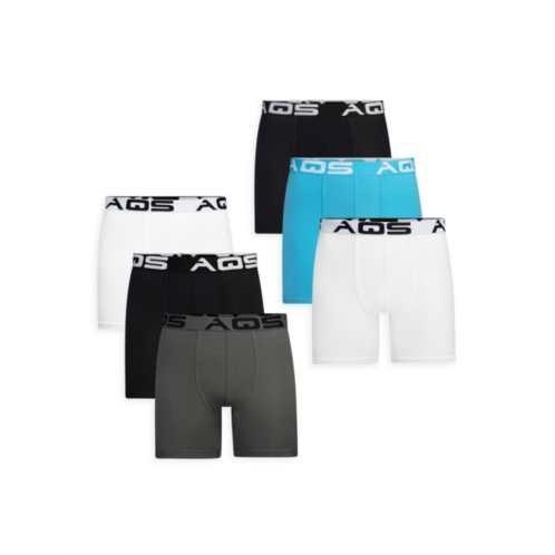 AQS 6-Pack Assorted Boxer Briefs