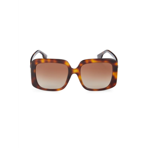 Burberry 55MM Square Sunglasses