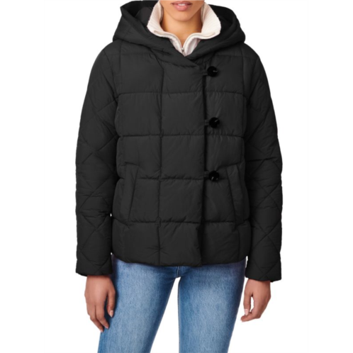 Bernardo Box Quilt Puffer Jacket