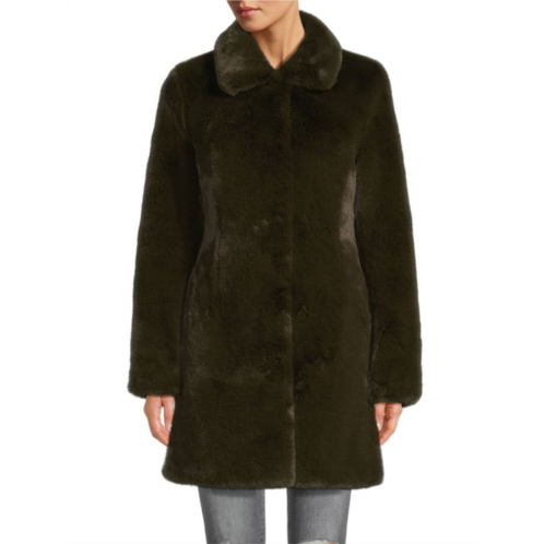 BELLE FARE Faux Fur Coat