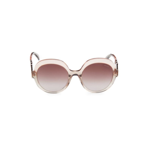 Emilio Pucci 55MM Round Sunglasses