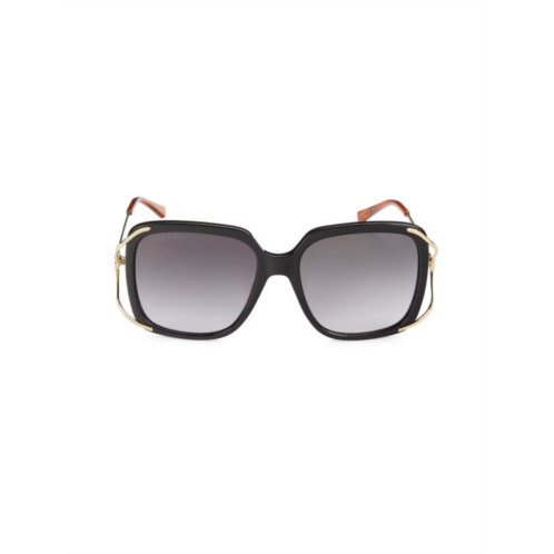 Gucci 56MM Square Sunglasses