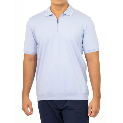 Vellapais Ege Tipped Zip Polo