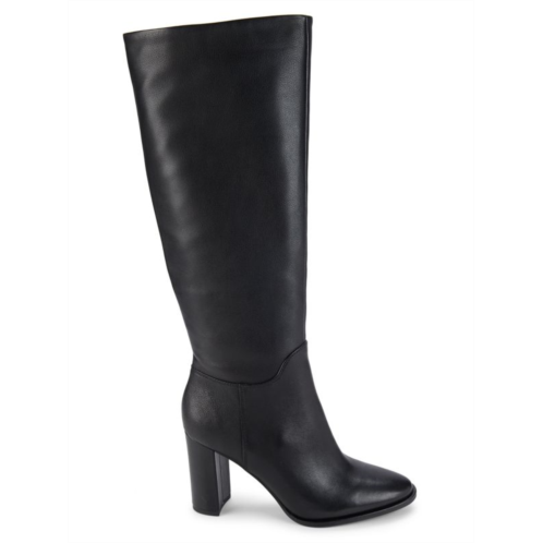 Kenneth Cole Lowell Almond Toe Knee High Boots