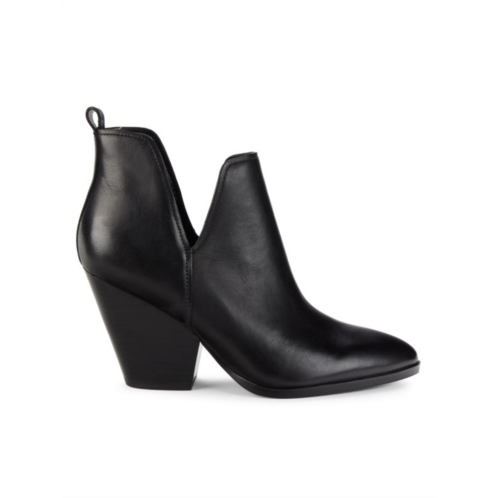 Marc Fisher LTD Tanilla Leather Cutout Ankle Boots