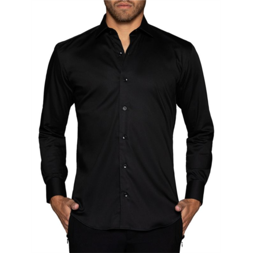 Bertigo Justo Spread Collar Shirt