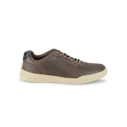 Cole Haan Grand Crosscourt Modern Perforated Leather Sneakers