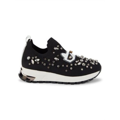 Karl Lagerfeld Paris Malna Embellished Slip On Sneakers