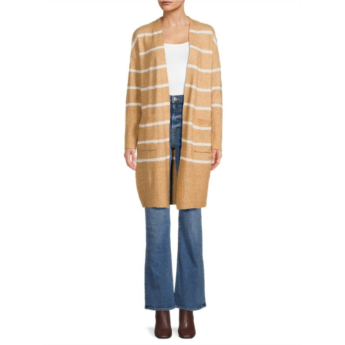 Ellen Tracy Heathered Duster Cardigan