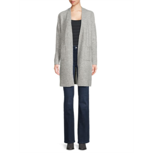 Ellen Tracy Heathered Duster Cardigan