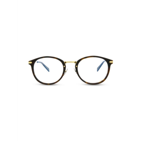 Brioni 51MM Round Eyeglasses