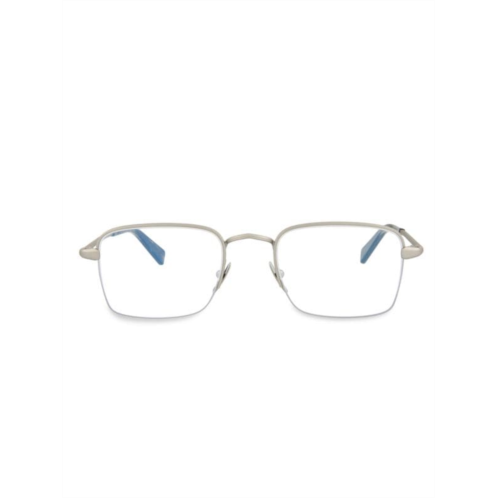 Brioni 50MM Rectangle Eyeglasses