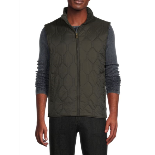 Weatherproof Vintage Diamond Quilted Puffer Vest