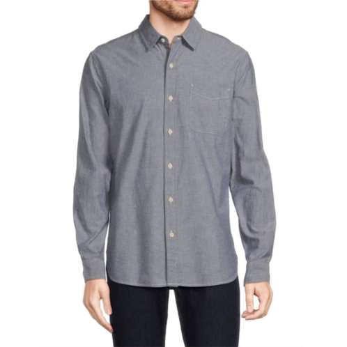 AG Jeans Long Sleeve Solid Shirt
