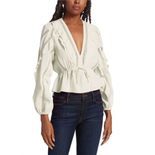 Derek Lam 10 Crosby Freiya Ruffle Blouse