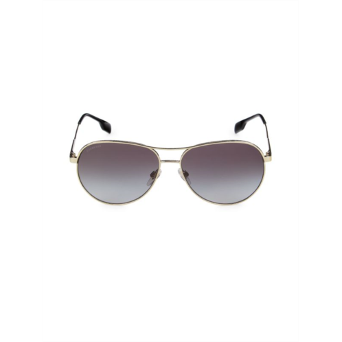Burberry 59MM Aviator Sunglasses