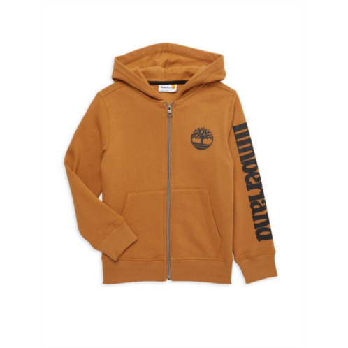 Timberland ?Kids Logo Zip Hoodie