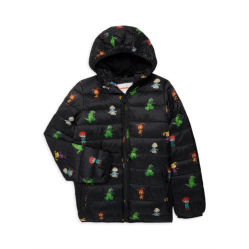 Members Only Boys Rugrats Hooded Puffer Jacket
